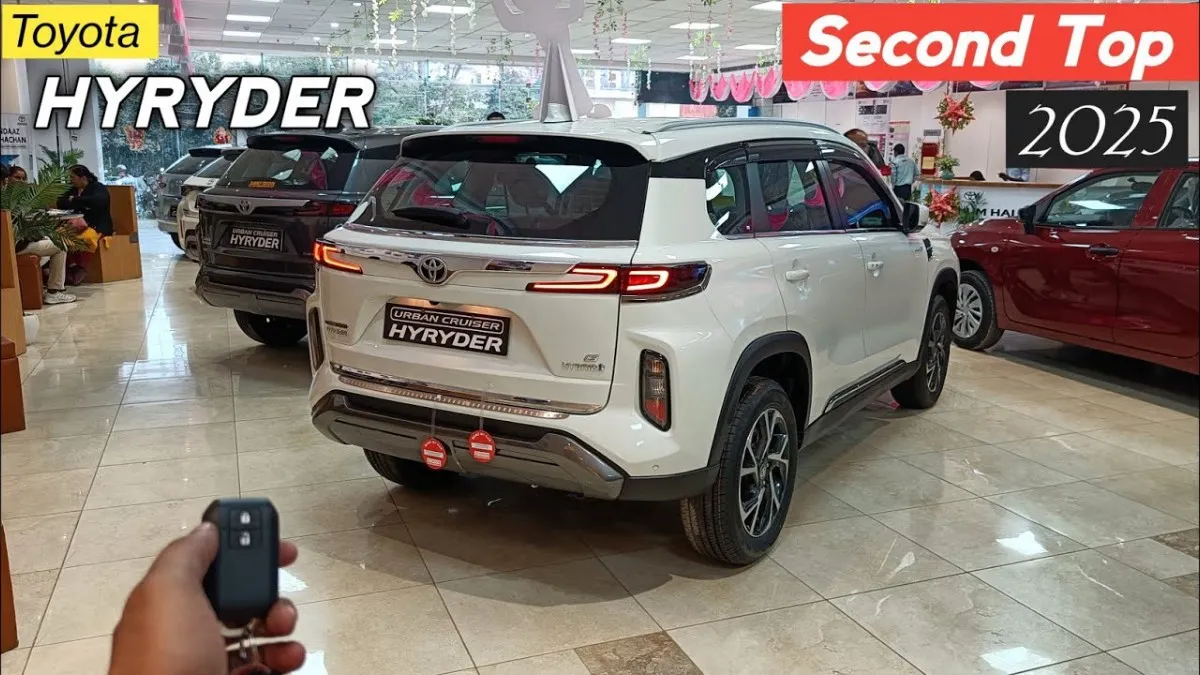 Toyota Hyryder Second Top: A Perfect SUV with Cool Design, Strong Engine, and Advanced Features